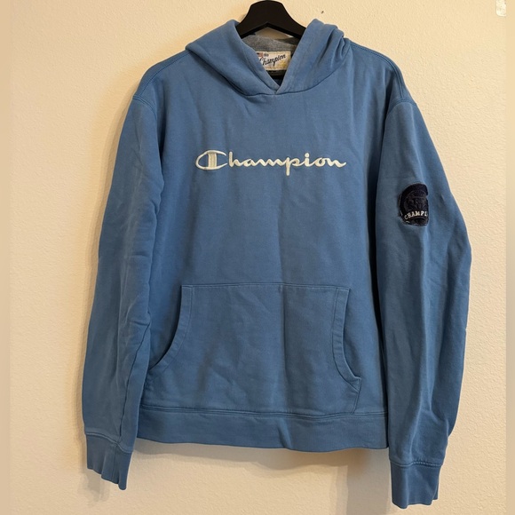 Champion Tops - Champion Hoodie Original Rochester New York RU Champion Sweatshirt